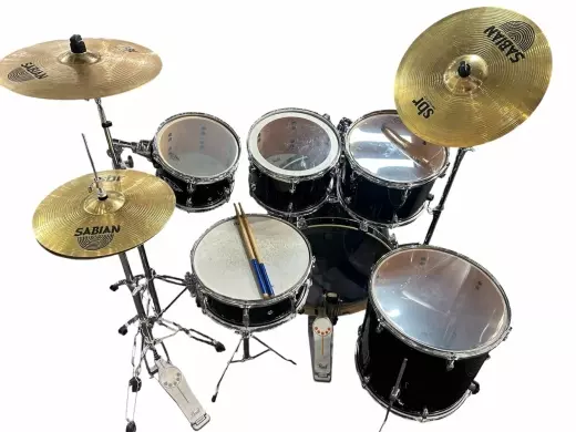 Pearl -6 pc Export Kit with Hardware and Cymbals 2